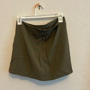 Aeropostale Olive Green Mini Skirt
